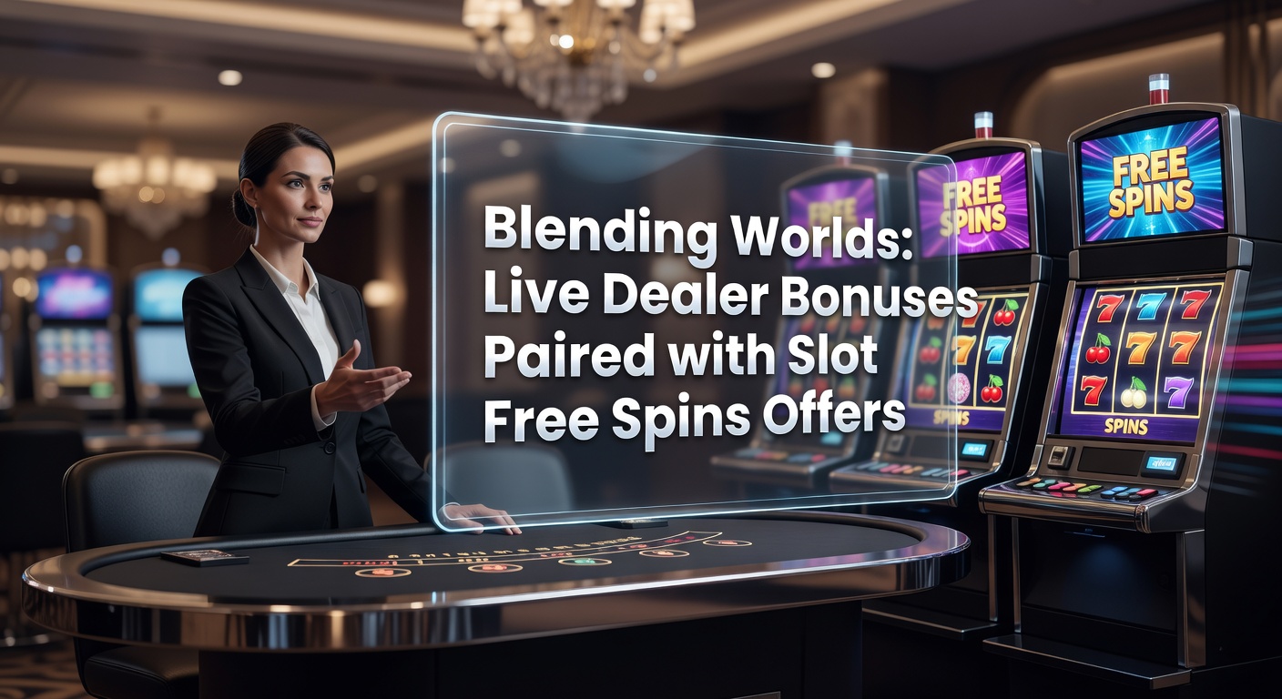 Vibrant online casino interface showing live dealer blackjack alongside colorful slot reels with bonus spins highlighted
