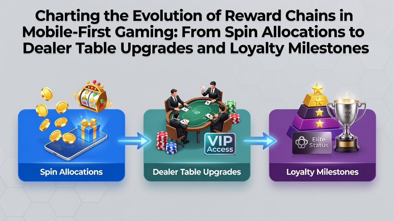 Early mobile gaming interfaces showing initial spin allocation reward systems on smartphone screens